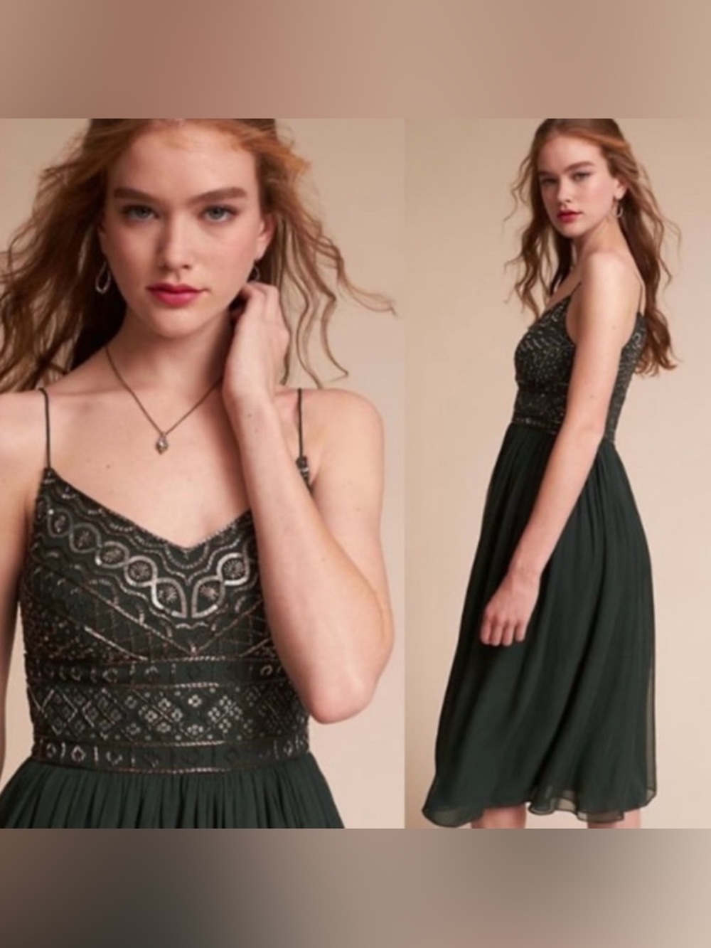 BHLDN Bristol Dress Beaded Bodice